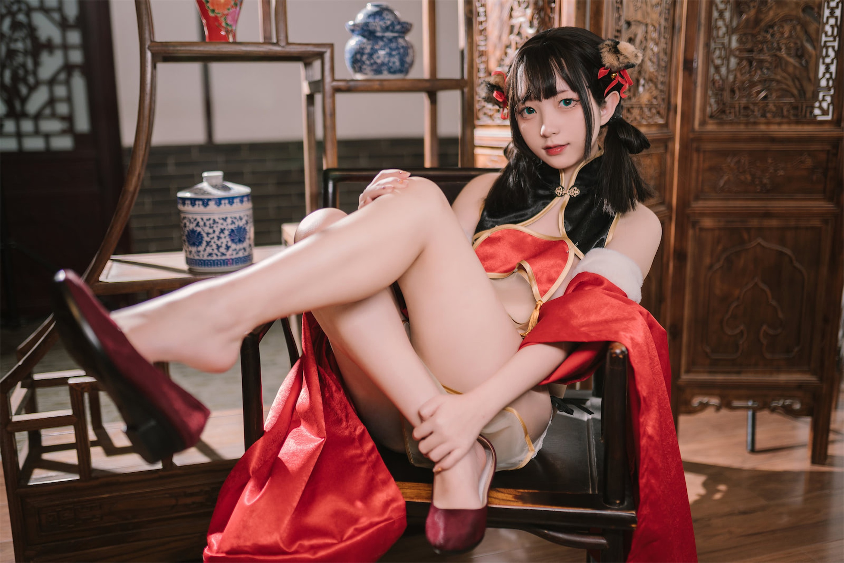 图片[1]-花铃 – NO.004 虎团团[84P]-XikXak